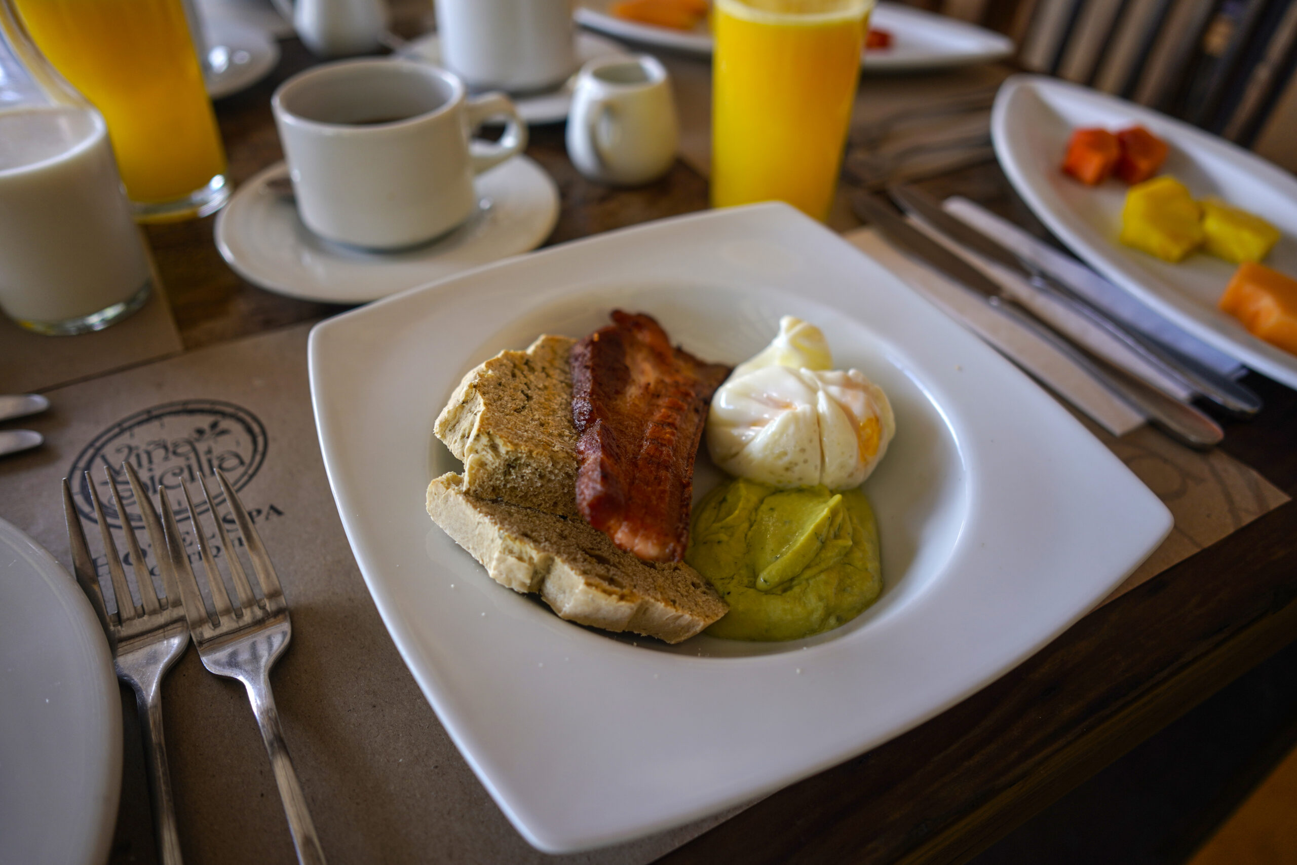 Plato de Viña Cecilia